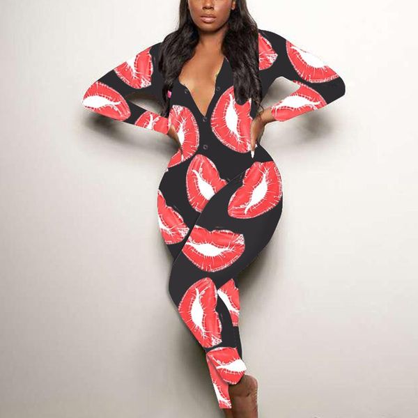 

v-nect women's pijamas onesies button-down bodysuits front functional buttoned flap adults jumpsuit ropa de mujer jumpsuits & rompers, Black;white