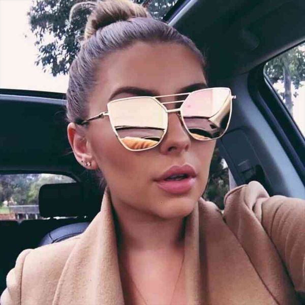 

fashion women sunglasses classic brand designer men coating vintage mirror square flat panel lens sun glasses uv400, White;black