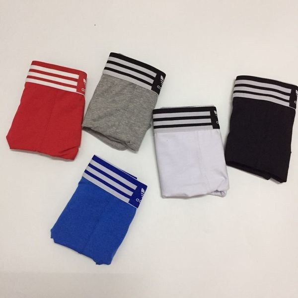

chao brand sports men's pure cotton breathable boxers taobao ad underpants, Black;white