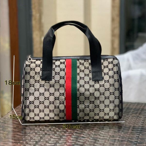 

fashion makeup handbag portable wash bag large capacity mommy bags