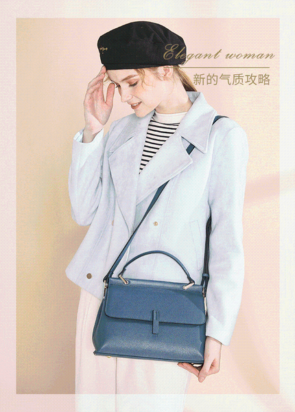 

waist bag spring lady black/blue handbag fashion leisure elegant temperament classic large capacity bags for women