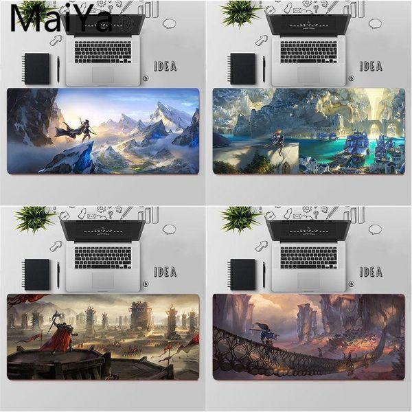 

mouse pads & wrist rests maiya legends of runeterra comfort mat gaming mousepad large pad keyboards