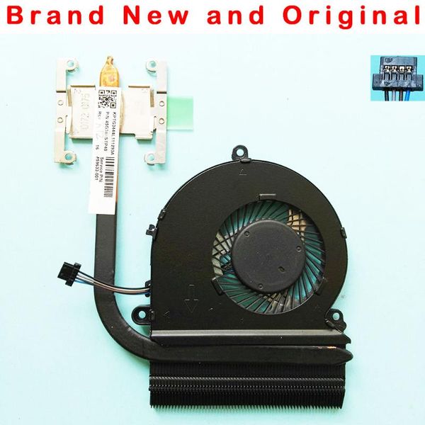 

original cpu cooler for 15-au 15-au144tx au145txg34 heatsink fan radiator 859633-001 integrated graphics lapcooling pads