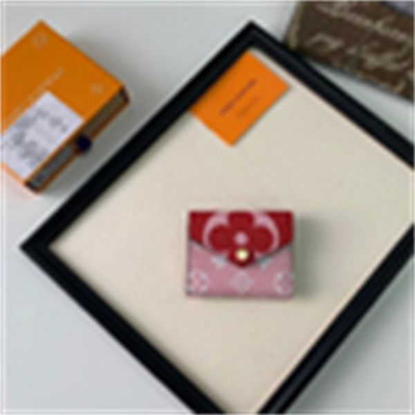 

card long wallet designer cases evening luxury wallets chain m67641 pouches key mini holders phone wallet purse clutches real leather, Red;black