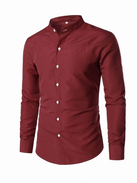 

men mock neck button up shirt q1dq#, White;black