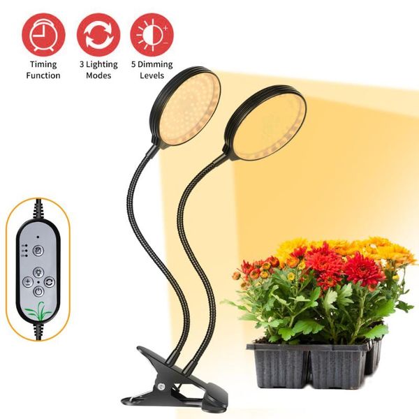 

grow lights usb light full spectrum 15/30/45/60w 5v timing control growing lamp gardening seedling sunshine plant growth