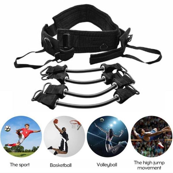 

fitness leg exercise pulling rope basketball sports latex elastic string suit belt resistance band waist 35 pounds bands