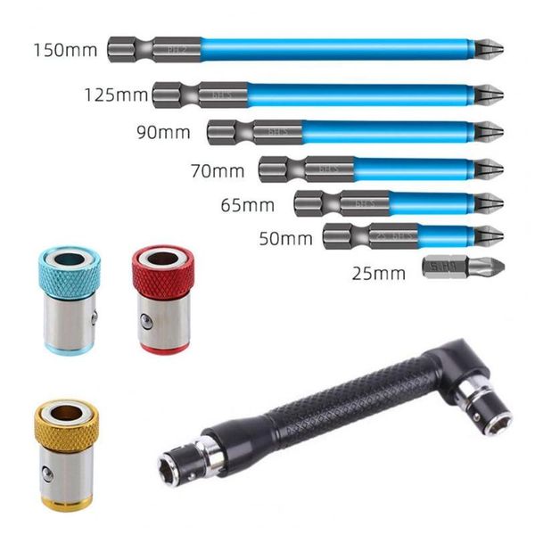 

professional hand tool sets 7pcs /11pcs high hardness 25-150mm screwdriver bits hex shank magnetic bit ring wrench set for drilling handware