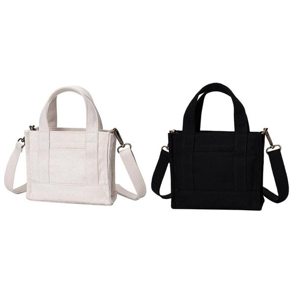

evening bags simple straddle single shoulder canvas small square bag