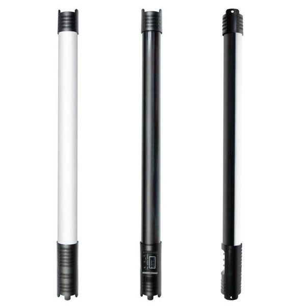 

yidoblo rgbw video tube 116x4cm dmx supported 12 different effect modes 95ra built in battery light set studio shooting flash heads