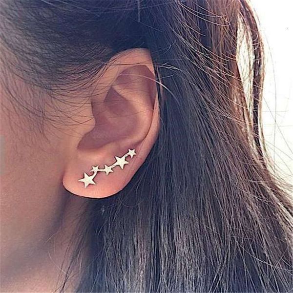 

fashion simple star earrings exquisite creative earbone earnail