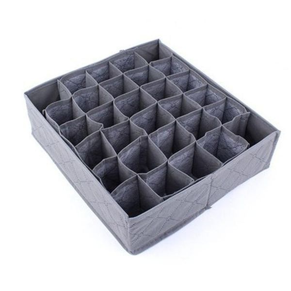 

storage bags 30 grid underwear tie bamboo charcoal box