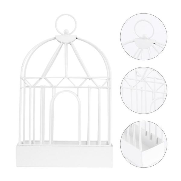 

1pc birdcage shaped mosquito coil rack chic hanging holder white fragrance lamps