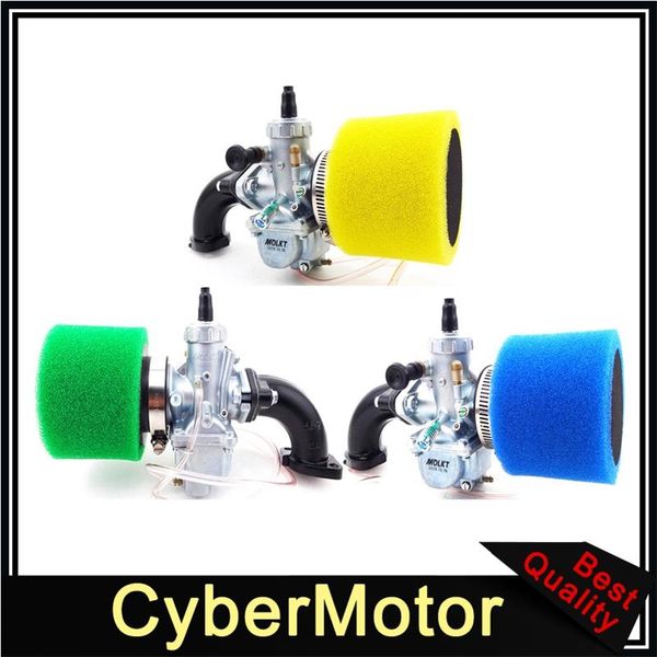 

26mm molkt carburetor + 45mm air filter mainfold intake pipe gasket for lifan yx 125cc 140cc 150cc chinese pit dirt bike ssr motorcycle fuel