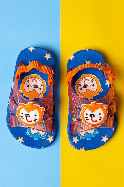 

slipper elastic comfortable and non-slip slippers with wovs kids boy girl bathroom daily cute, Black;grey