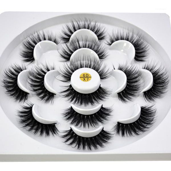 

mink lashes thick handmade full strip false eyelashes 2021 style natural eyelashes1