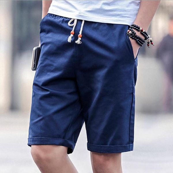 

men's summer casual cotton shorts fashion style man beach male, White;black