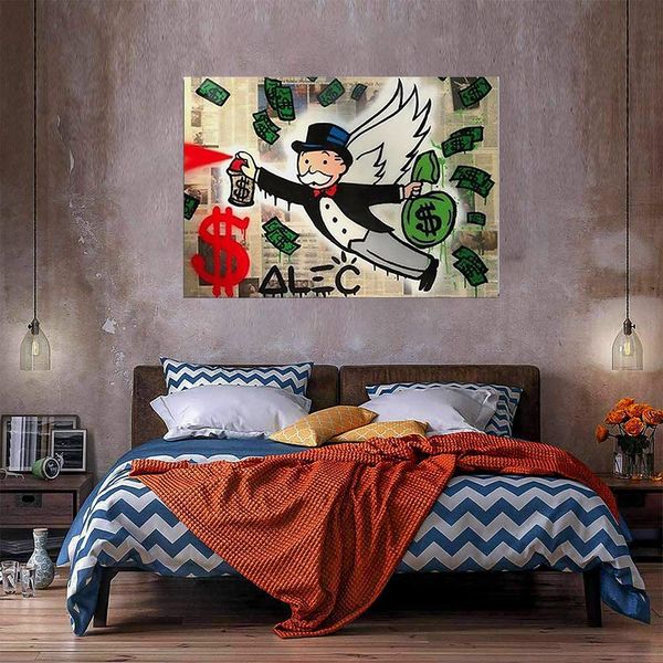 Volare enorme pittura ad olio su tela Home Decor Handpainted HD Stampa HD Stampa Wall Art Immagini La personalizzazione è accettabile 21050210