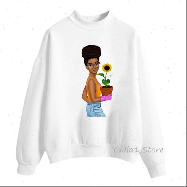 

black girl tribe melanin womens hoodies poppin print s autumn winter streetwear thick hoody graphic tumblr clothes