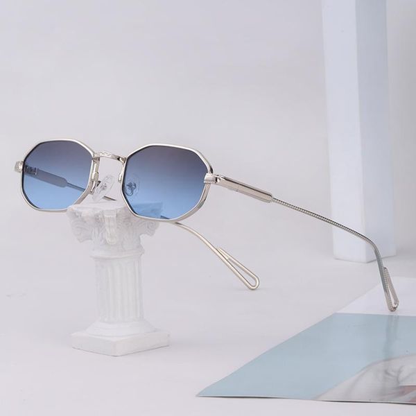 

sunglasses 2021 style women fashion irregular small frame ladies glasses, White;black
