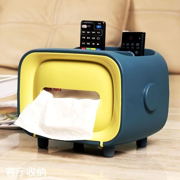 

multi-function pumping box living room creative storage cute tissue remote control worth having boxes & napkins