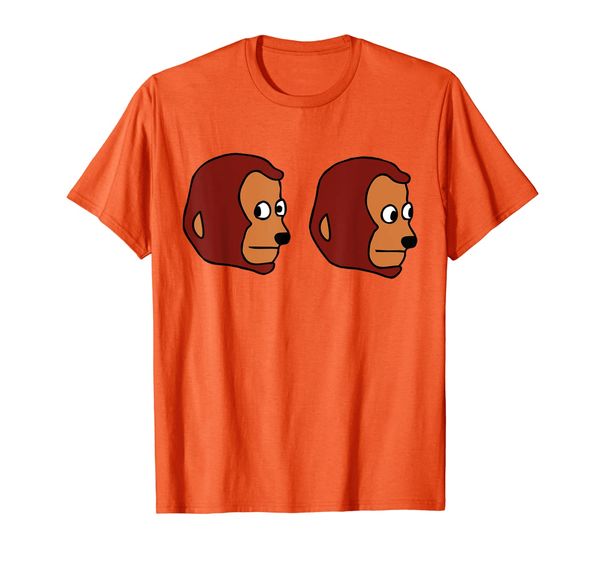 

Monkey Puppet Meme - Awkward Cringe Uncomfortable Worried T-Shirt, Mainly pictures