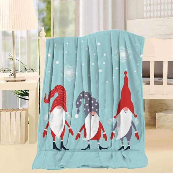 

christmas greeting card blanket super soft and warmth comfortable lightweight plush sofa bed sofa and living room