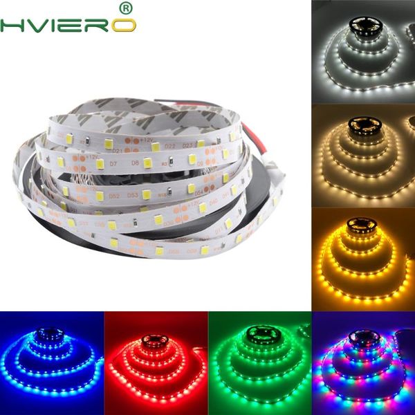 

5m 2835 3528 led strip desk lamp rgb white ip20 dc 12v 2a power 300leds ir remote controller holiday light night garden strips