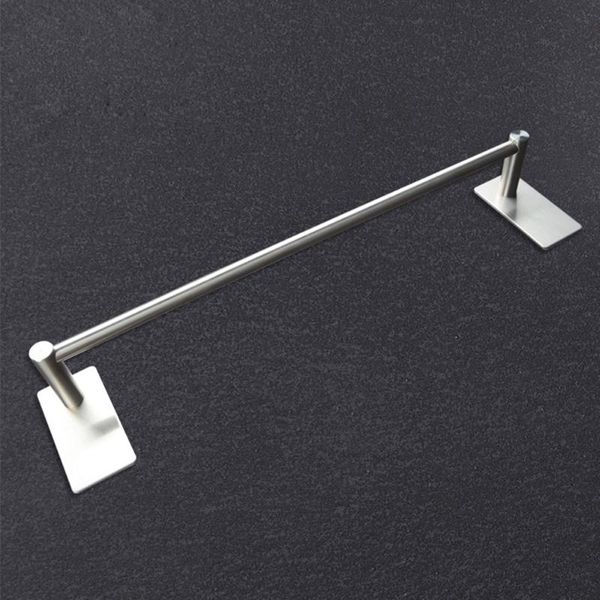 

towel racks wall hanging rail powerful self adhesive bathroom stainless steel bar with 3 hooks for toilet kitchen living room