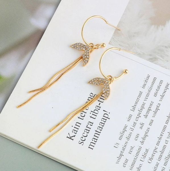 

round face, thin earrings, versatile silver needle anti allergy stud, Golden;silver