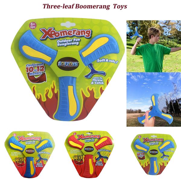 

1Pcs Outdoor Boomerang Sport Toys for Kids EVA Adult-kids Interactive Outdoor Toys Early Education Gift