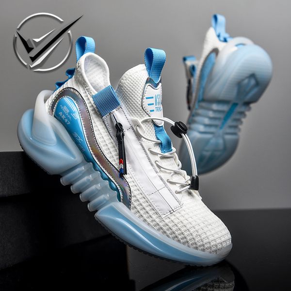 

men's summer coconut breathable large korean fashion men's popcorn light sports shoes, Black