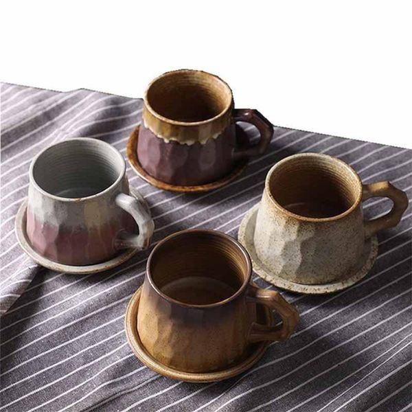 

mugs japanese style vintage water mug ceramic afternoon coffee tea cup home decor drinkware retro personality brief porcelain