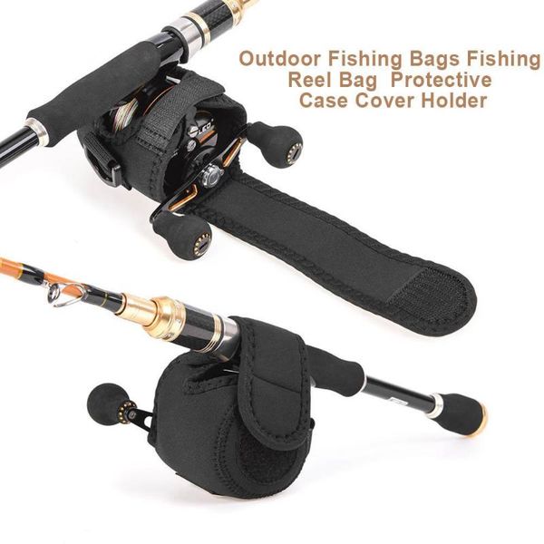 

baitcasting reels spinning fishing reel bag pouch protective case cover holder durable for outdoor tools
