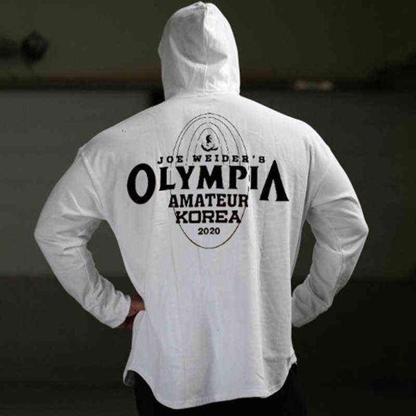 

designermen's fashion print fitness sport casual hoodie gym running training muscles bodybuilding cotton jogging, Black