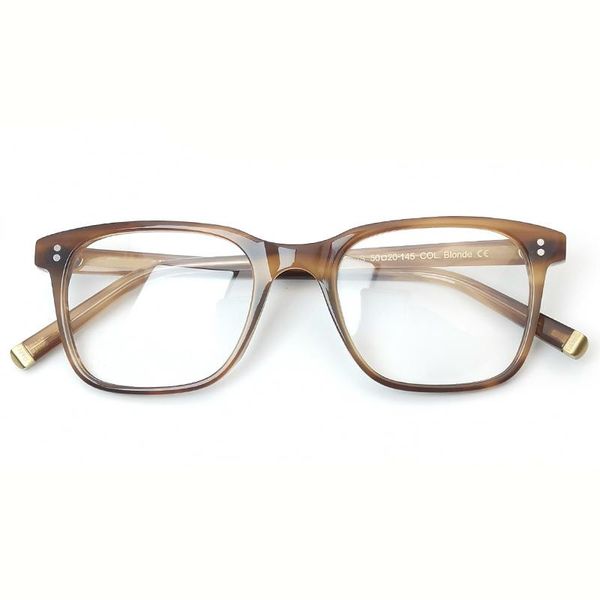 

fashion sunglasses frames blonde male vintage designer acetate creative glasses for men women optical prescription eyeglasses classic retro, Black