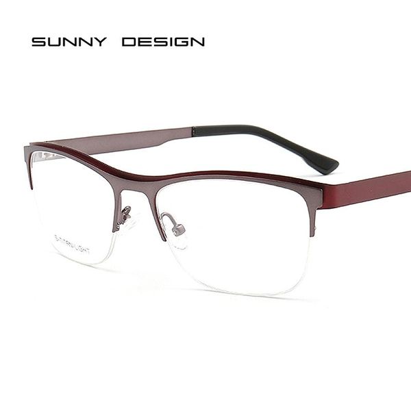 

fashion sunglasses frames sunny spot wholesale color metal stainless steel eyeglasses optical frame ladies round cat eye glasses stylish one, Black