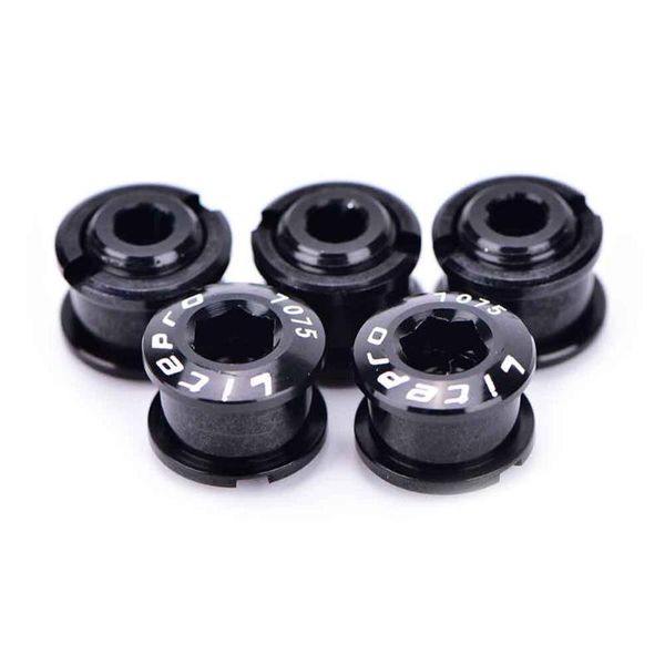

bike brakes 5pcs strong grasp aluminum alloy anti rust bicycle chainring disc screw modification crankset fixed wheel bolt outdoor