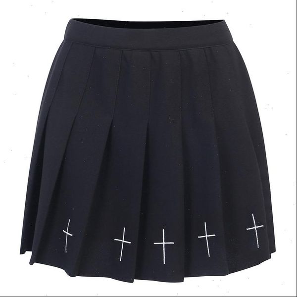 

womens skirt women skirts high waist mini black punk streetwear rock pleated costume for goth girl