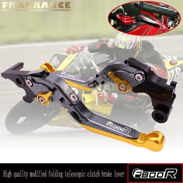 

motorcycle folding extendable cnc moto adjustable clutch brake levers for f800r f 800r 2009-2021 2010 2011 2012 2013 2014 brakes