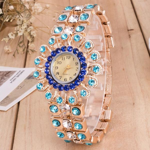 

fashion trend high-quality women's watch 100% live shooting stick drill ladies student water retro bracelet watches wristwatches, Slivery;brown