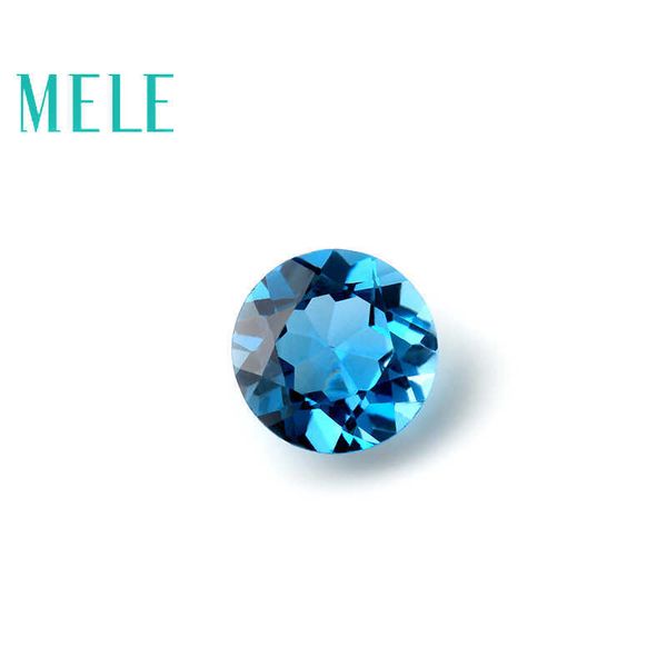 

mele natural blue z for jewelry making,bright 6mm round cut loose gemstone,jewelry with stone h1015, Black