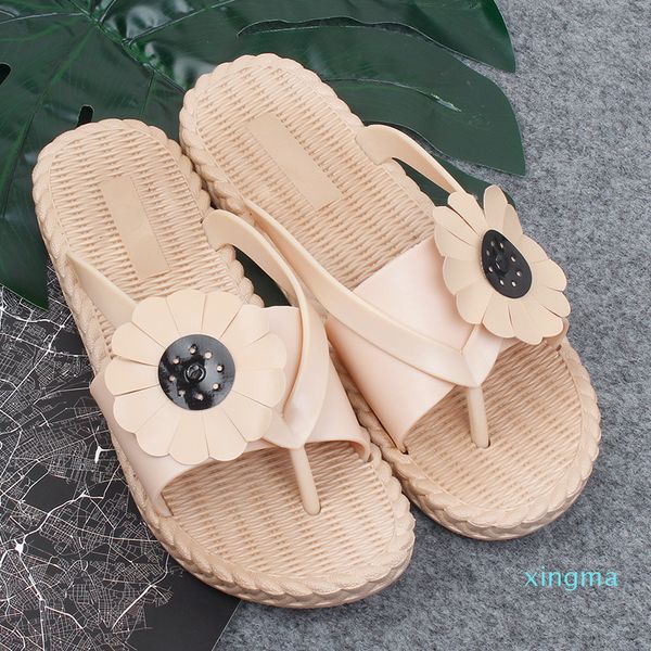 

2021 slippers womens summer fashion shoes outdoor beach flip flops sandals, Black