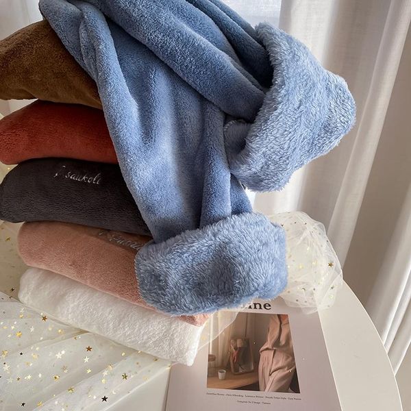 

xs-4xl winter velvet thick straight wide leg womens trousers autumn streetwear chic pants women high waist plus size loose women's & ca, Black;white