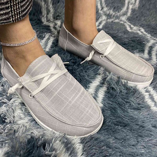 

sandals 2021 solid leopard breathable casual sneakers women canvas shoes woman flats spring lace up round toe flat k6w5, Black