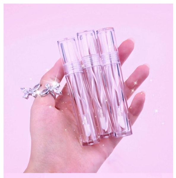 

storage bottles & jars wholesale 50 pcs 5ml lipgloss tubes custom cute empty clear lip gloss