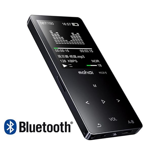 

& mp4 players metal bluetooth mp3 player 8gb built-in speaker fm radio voice recorder portable audio sport flac music video