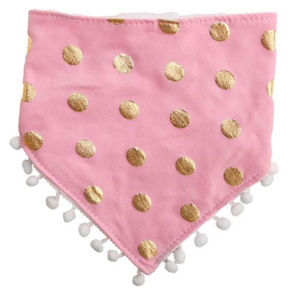 Acessórios para o cabelo bebês meninas meninas garotas tassel saliva toalha bandana triangle bibs lenço de cabeça