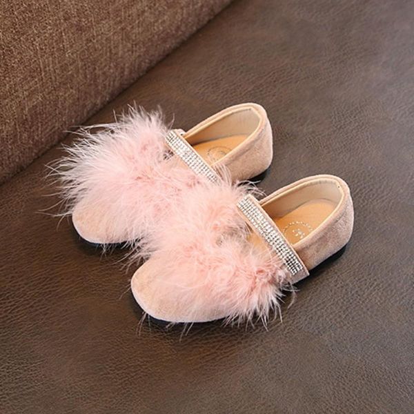 

sneakers children shoes girls princess baby kids dress pu leather, Black;red