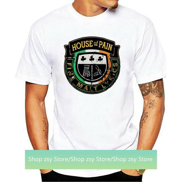 

men's t-shirts house of pain mencrest distressed t-shirt black wholesale tee custom environmental printed tshirt, White;black
